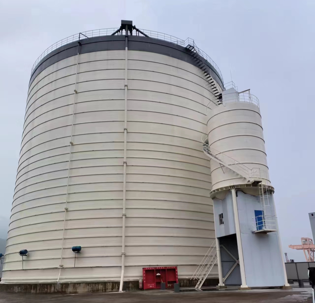 鹤山10万吨水泥钢板库